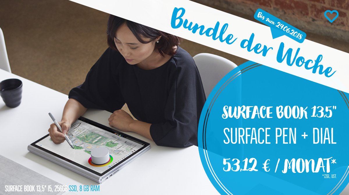 welovesurface's tweet photo. Für alle, die mehr wollen. Mehr Power. Mehr Akku. Mehr Flexibilität. Jetzt mieten statt kaufen. #waas #surfacebook2 https://t.co/AemTL8meke https://t.co/EvBHWUnFke