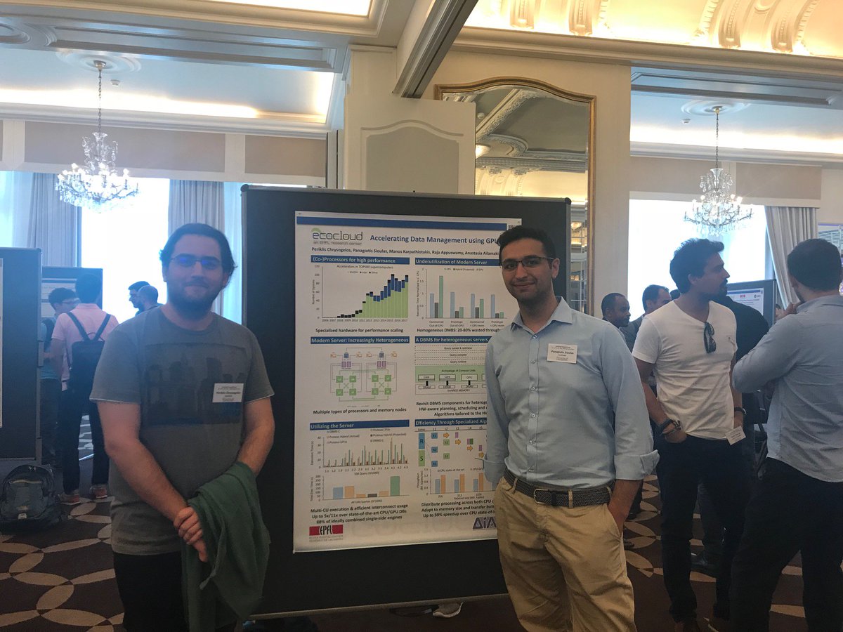 dias_EPFL's tweet photo. @dias_EPFL The 2018 EcoCloud event is on for the 2nd day today. DIAS' research is present with posters and a demo. Check it out! #EcoCloud #dias_EPFL https://t.co/ujru8HmBk5