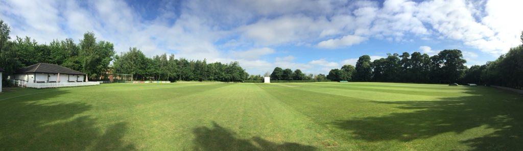 NTULandscapes's tweet photo. Rise and shine! An early morning panoramic view of our main cricket square and outfield this morning 🏏 @NTUSport https://t.co/h1yTrfuY8n
