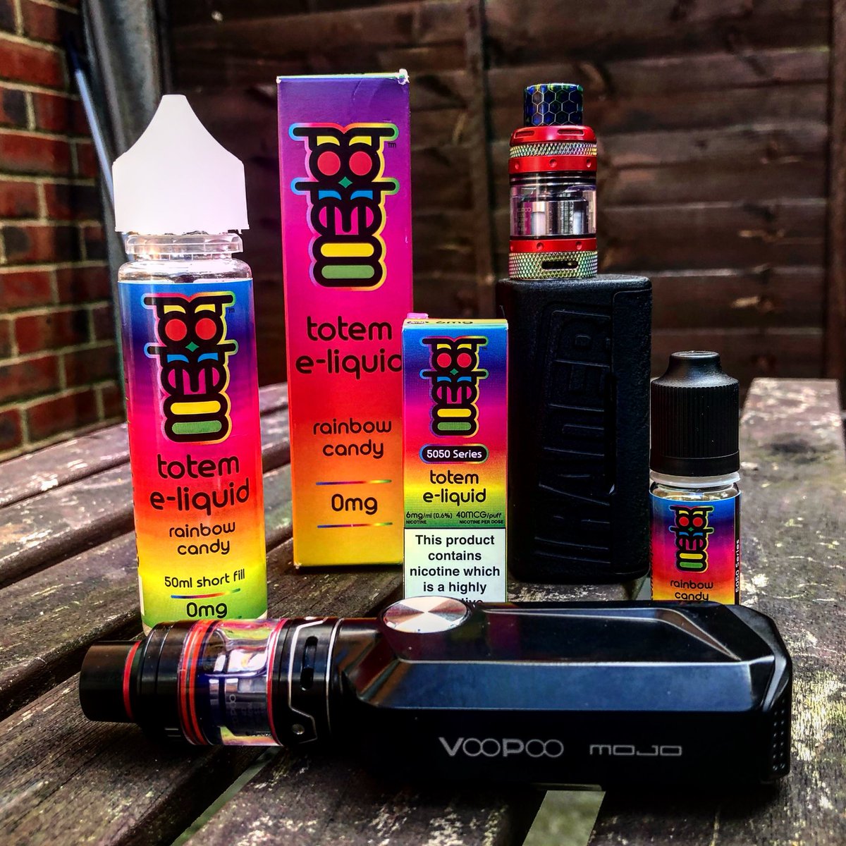 This juice from <a href="/TotemELiquid/">Totem E-Liquid</a> is very special... tastes like heaven in a bottle! Rainbow Candy! 🌈