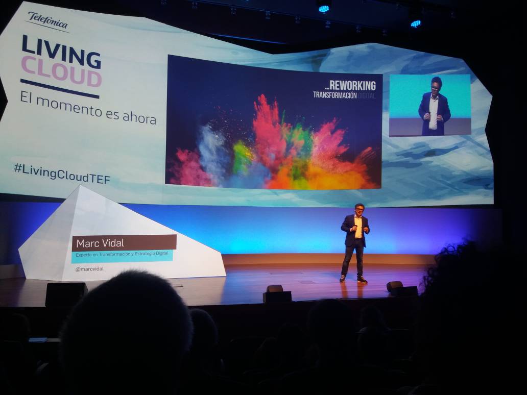 jcarlosmartin_'s tweet image. Me afectará la disrupción? #Reworking, @MarcVidal en #LivingCloudTEF