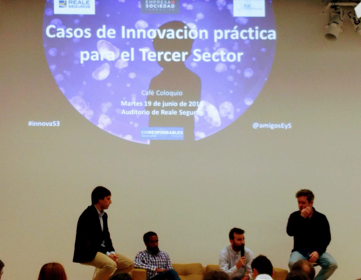 Fundacion_Amigo's tweet photo. Hoy asistimos a la jornada "Casos de innovación práctica para el Tercer Sector" organizada por @amigosEyS #innovaS3 https://t.co/vm2RG1hwGj