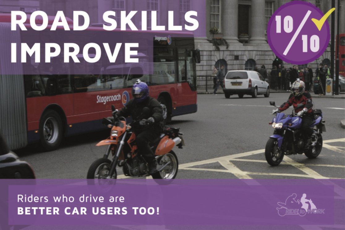 RideToWorkWeek's tweet image. Well, what do you know?! Riders who drive cars too - are better car users! #winwin #commutehappy