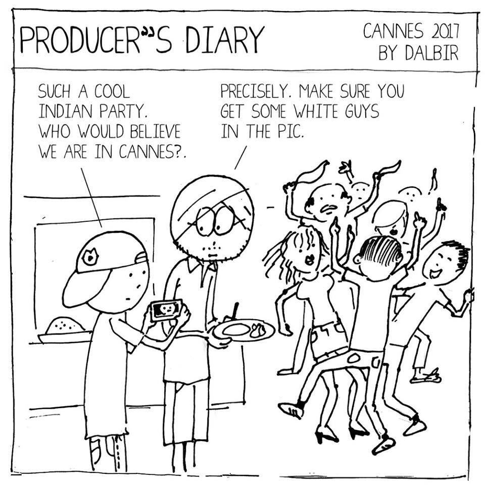 piyushpankaj's tweet photo. The #ProducersDiary toons by @DalbirX is what we wait for every year when @Cannes_Lions is on https://t.co/GZTZjq4w3v