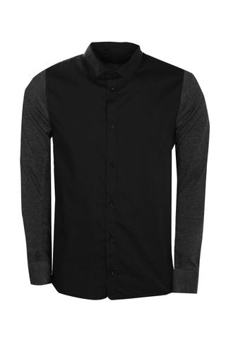 Our hot selling product: Black Contrast Sleeve Shirt , see at goo.gl/uTVGeg