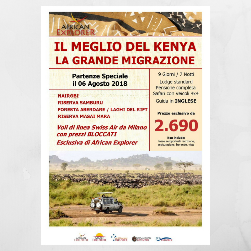 viaggiafrica's tweet photo. #19giugno #kenya #lagrandemigrazione #safari
Entra in #agenziaviaggi e scopri i dettagli! https://t.co/nYRx2Ql0Fu