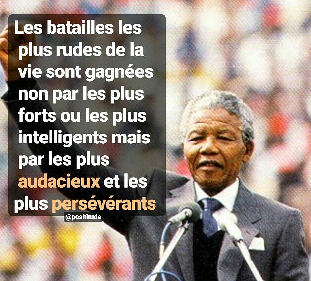 Posititude1's tweet photo. Vous n'avez pas besoin d'avoir un quotient intellectuel (QI) de 220 ou des biceps qui font 55 centimètres de tour pour outrepasser les vagues de raclées que la vie vous inflige. 
C'est votre ténacité et votre goût de l'audace qui feront de vous un champion, un Homme à succès. https://t.co/Md47ezASGC