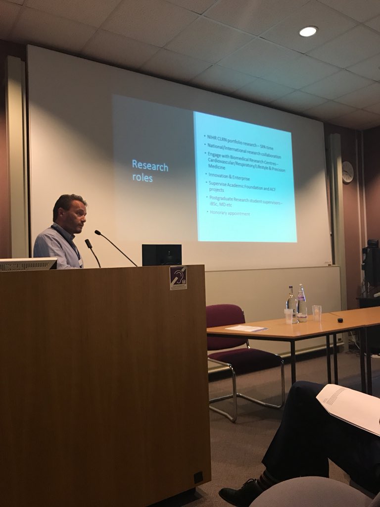 UHL_ClinEd's tweet photo. Dr Pete Topham describes educational and research roles for new Consultants #TheNextStepCourse2018 https://t.co/Nx1viR09qF