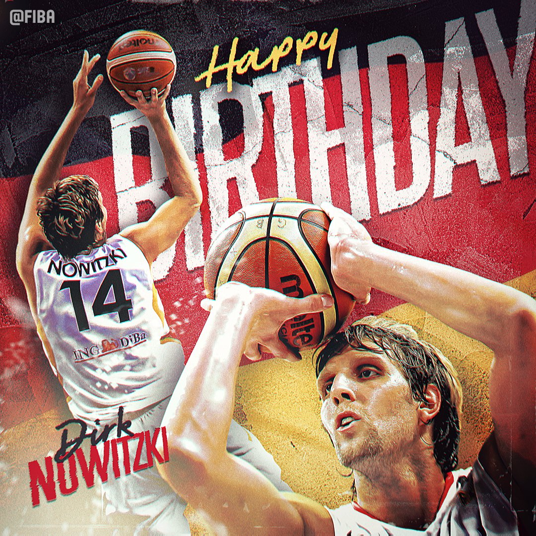   Join us in wishing 2002 Dirk Nowitzki ( a Happy Birthday ! 