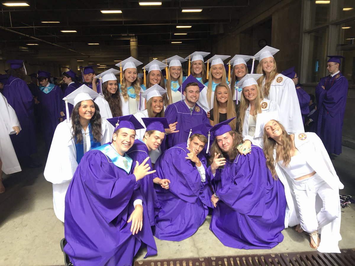 CHWSwim's tweet photo. Congrats to all of our seniors graduating!! You will be missed! 💜🐾 https://t.co/AyPLSIcQYn
