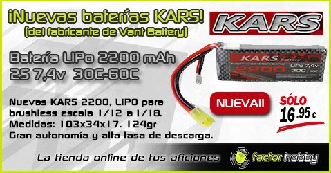 FactorHobby's tweet photo. El mundo de las baterías para radiocontrol.
Sigue el link para aprender un poco más sobre las baterías Lipo y Nimh, sus características, seguridad, los cargadores... #VantBattery y #KarsBattery
Elige potencia y durabilidad►https://t.co/VM1JhwOyls
#radiocontrol #rc #hobby https://t.co/wITVmhufZ6