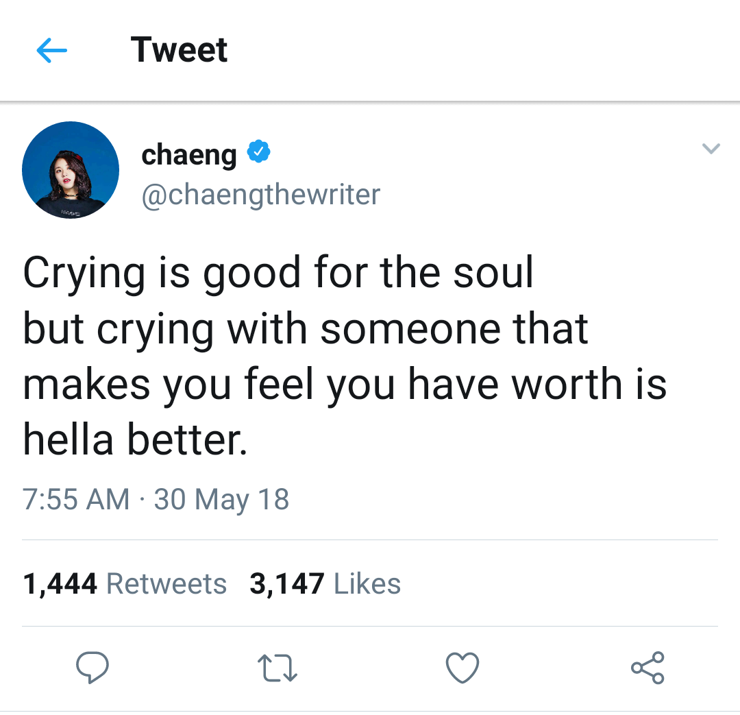 [Chaeyoung's Tweets public & personal]