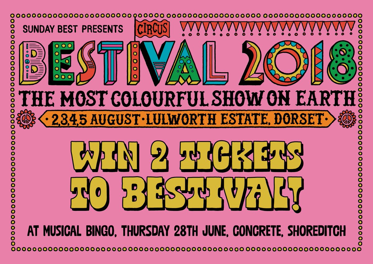 gospeloke's tweet photo. Our Sister event @MusicalBingoUK is celebrating its 11th BIRTHDAY next week at @Concretespace Shoreditch and giving away 2 BESTIVAL TICKETS as the main prize 😍🎫😍

Still a few tickets available grab yours for a chance to win BIG!
tickets 👉 https://t.co/AHSGlwKBTE https://t.co/XzHdxf6adg