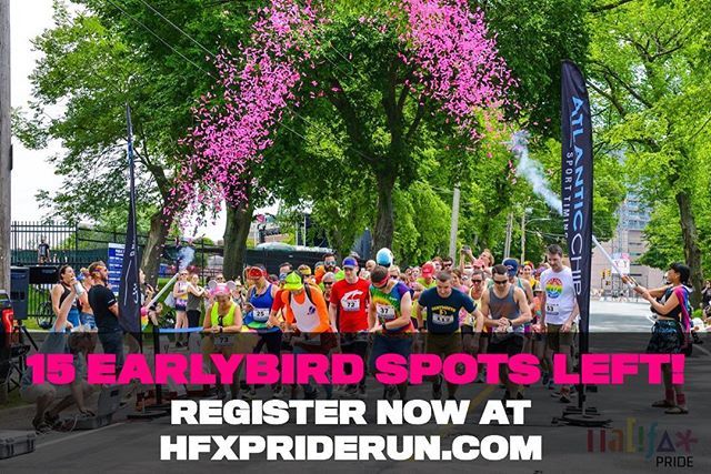 northendrunners's tweet photo. 🎉 ONLY 15 EARLYBIRD SPOTS LEFT 🎉
price jumps to $25 after that. Get on it for the best 5k in town, running the Pride Parade route 🏳️🌈
-
#running #halifax #pride #runhalifax #hfxpride @halifaxpride https://t.co/5mp4oAehkL https://t.co/mh8BQt88w7
