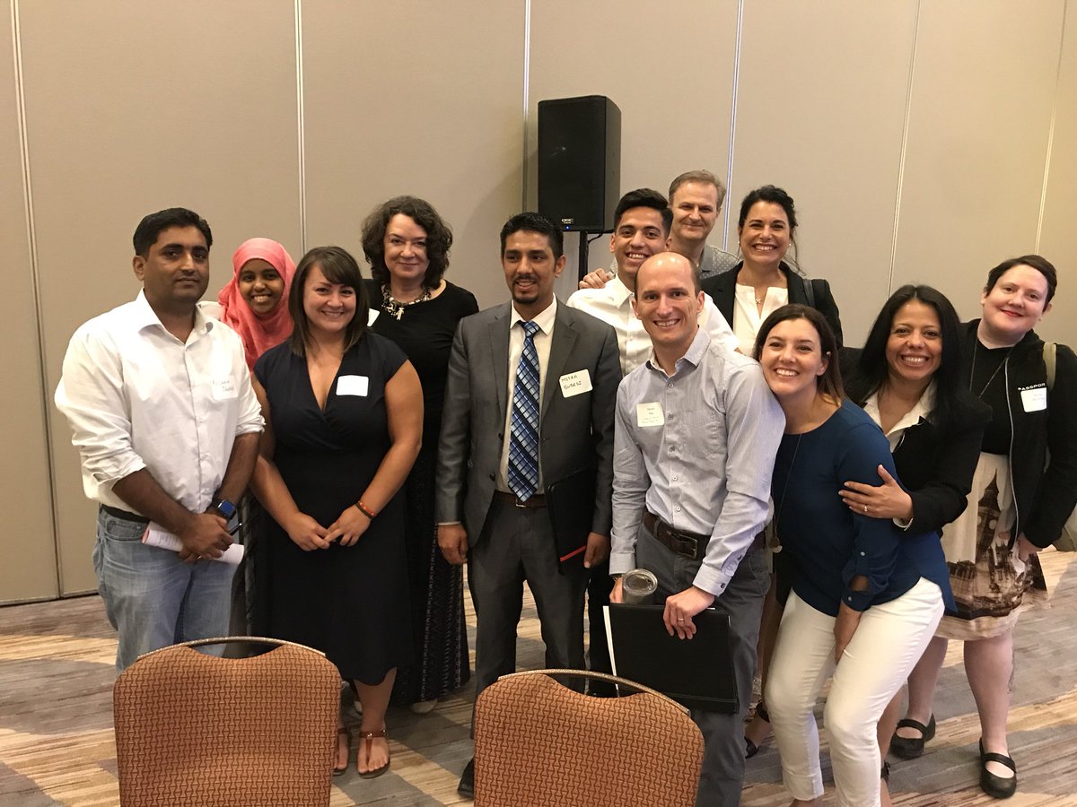 NewcomerAcademy's tweet image. Learning and networking at #WEI2018 Welcoming Convening   Glad to see several @JCPSKY staff and friends supporting #incLOUsive strategies!