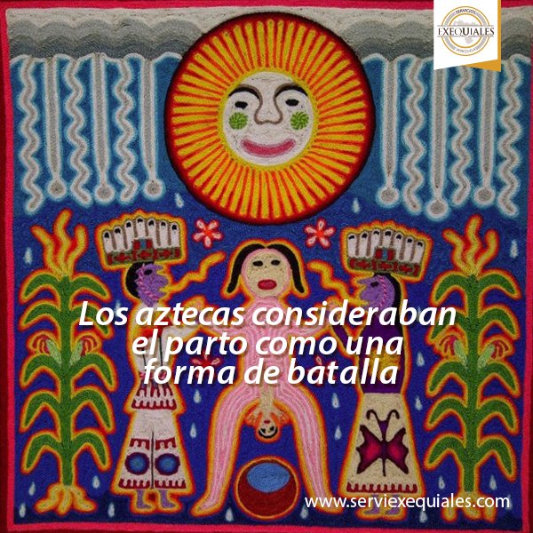 serviexequiales's tweet photo. Los aztecas consideraban el parto como una forma de batalla. Las mujeres que morían durante el parto se cree que se elevaban a uno de los cielos más altos, el mismo que para los guerreros masculinos que murieron en la batalla.

#curiosidades #serviexequailes https://t.co/tRn2tqDeWU