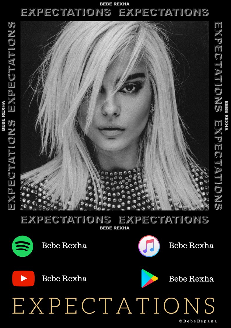 spanishrexhars's tweet photo. Hi! @BebeEspana team did these promo pamphlets to promote #EXPECTATIONS. There’s one without text, and the other one with a text in Spanish, you can pick whichever you want. Please, share it and if you hang them around your city, send us photos! #ExpectationsIsComing https://t.co/8p9z4NN4uS