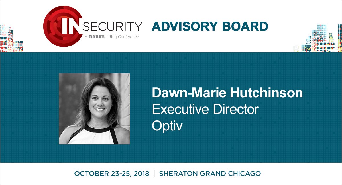 INsecurityCon's tweet photo. #INsecurityCon Advisory Board Spotlight: Let's welcome @CISO_Advantage of @Optiv. Learn more about Dawn here >> https://t.co/eNfibcyZ2S https://t.co/SO4ihPljXE