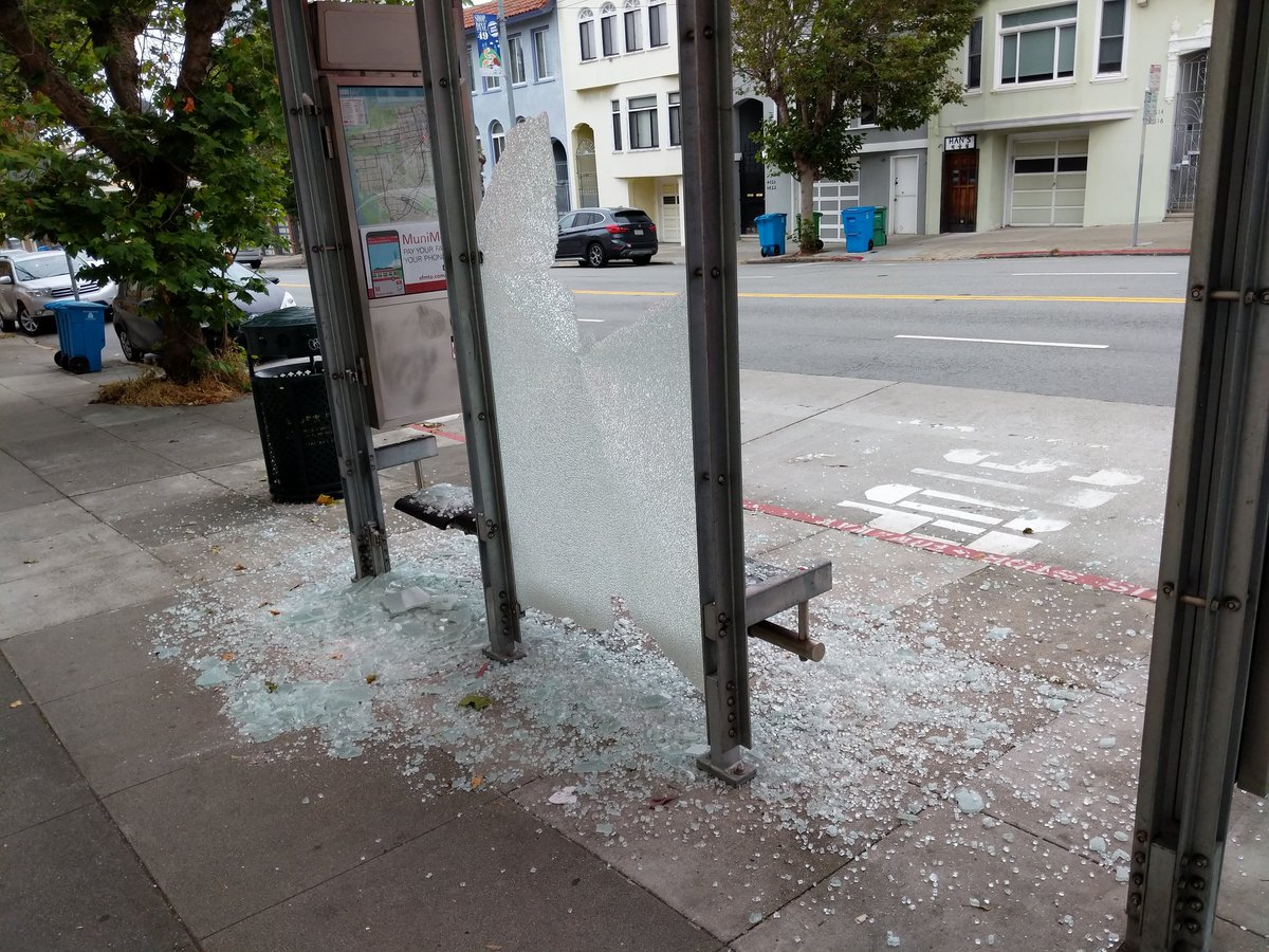 thfield's tweet photo. @SF311 california @ 10th ave https://t.co/AULa6HmOTu