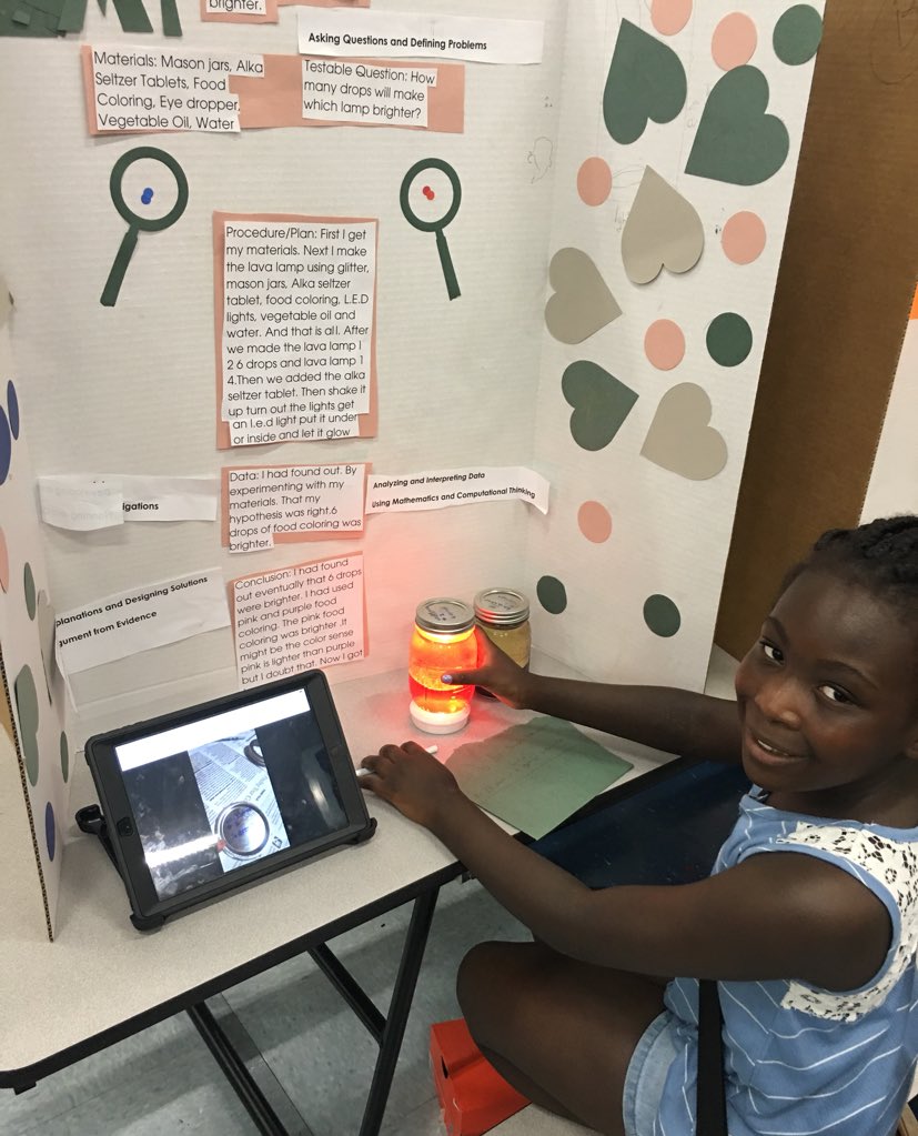 OBrienSTEM's tweet photo. Congratulations to all our #STEMtastic scientists who participated in this year’s #ScienceFair. Thank you to our #STEM Coach, Mrs. Conrad, and fourth grade teacher, Ms. Waszkelewicz, for coordinating this special event. 🔬💡🔋🔌📊📓🔍💭 https://t.co/POGE5uUspa