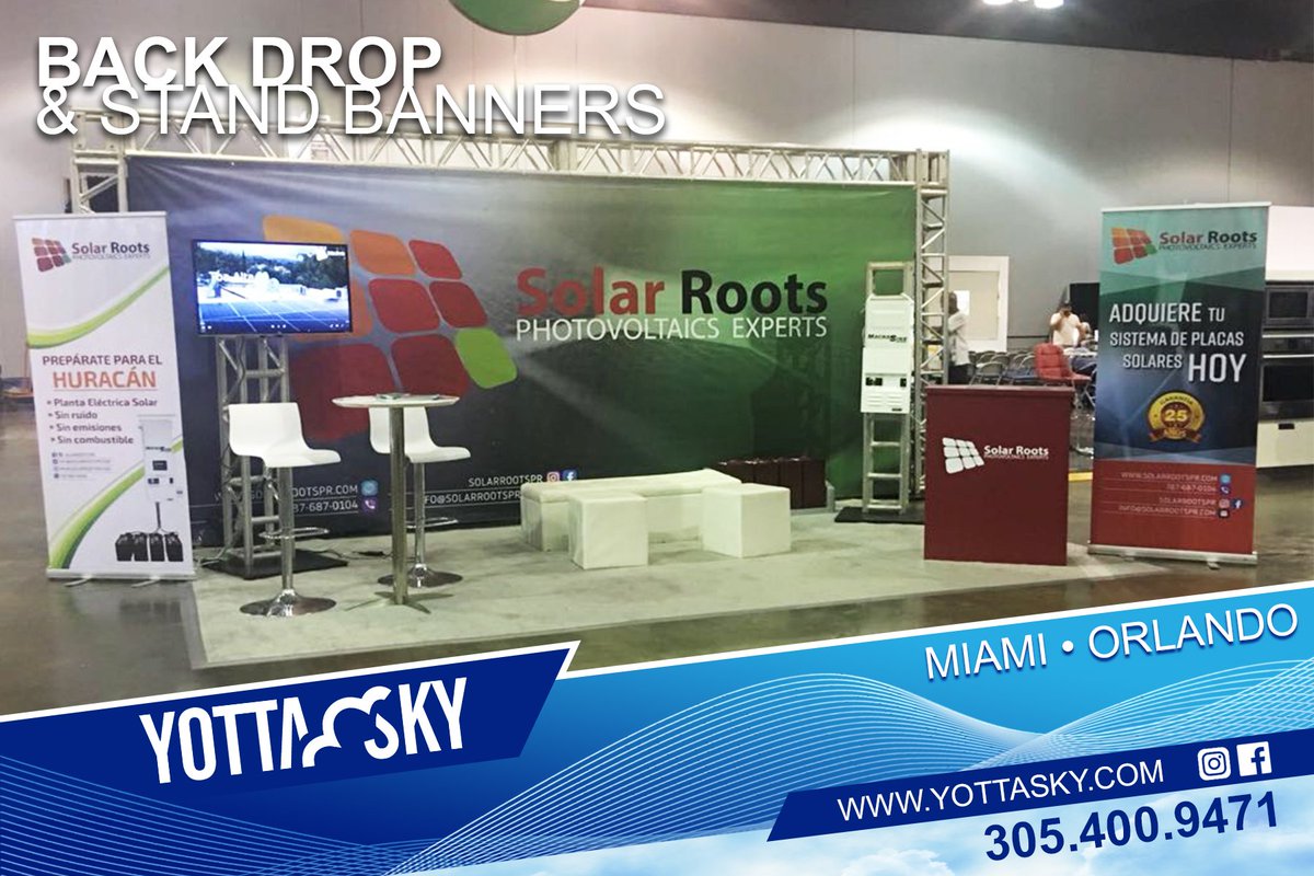 YottaSky's tweet image. Backdrop banner stand is great for events like weddings and trade shows. Visit the new page @yottawraps , is another division of @yottasky
#yottasky #yottawraps #backdropstand #marketing 
#orlando #miami #solarroots 👍