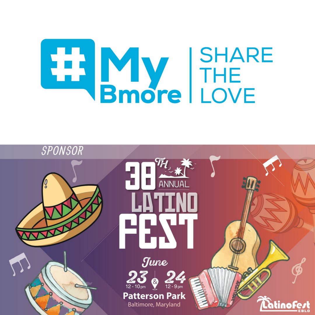 .<a href="/BaltimoreMD/">Visit Baltimore</a> Sponsor of <a href="/EBLOBmore/">EBLOBmore</a>'s 2018 LatinoFest! GRACIAS for the support! #BmoreLatinoFest #Baltimore #festivalseason #Maryland #MyBmore
