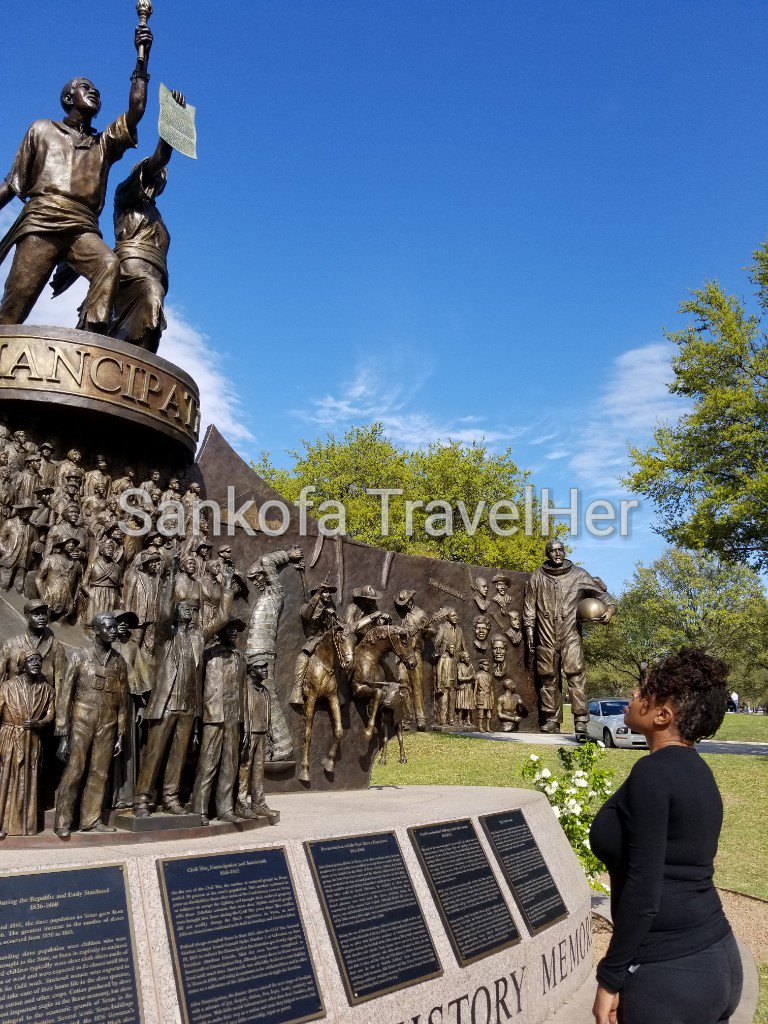 SankofaTravelHr's tweet photo. Juneteenth - Remember the struggles of our ancestors that have paved the way for us.  We as a community need to unify and build financial independence.  Our black dollar holds significant weight that we need to support black businesses. https://t.co/k87CX8VM73