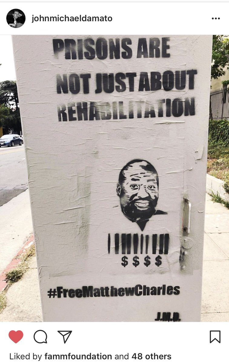 matthewhurtt's tweet image. Cool to see #MatthewCharles street art, shared on @JM_Damato’s Insta. #FreeMatthewCharles