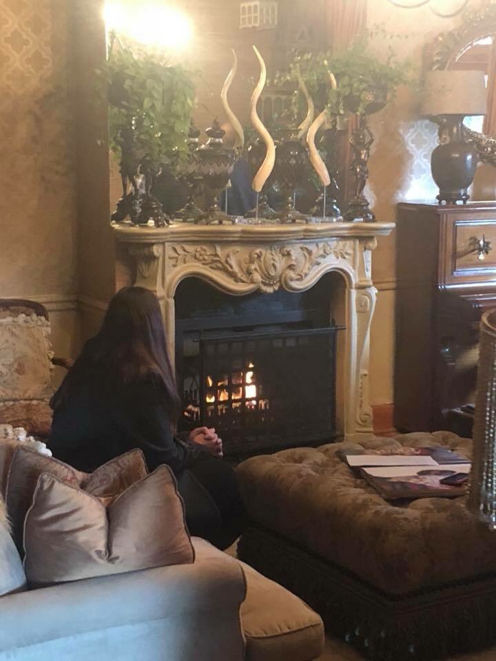Our conference delegates all cozy and snuggled up at the fireside during their tea break. Book your conference 0114769495 info@morrells.co.za #morrellsmoments