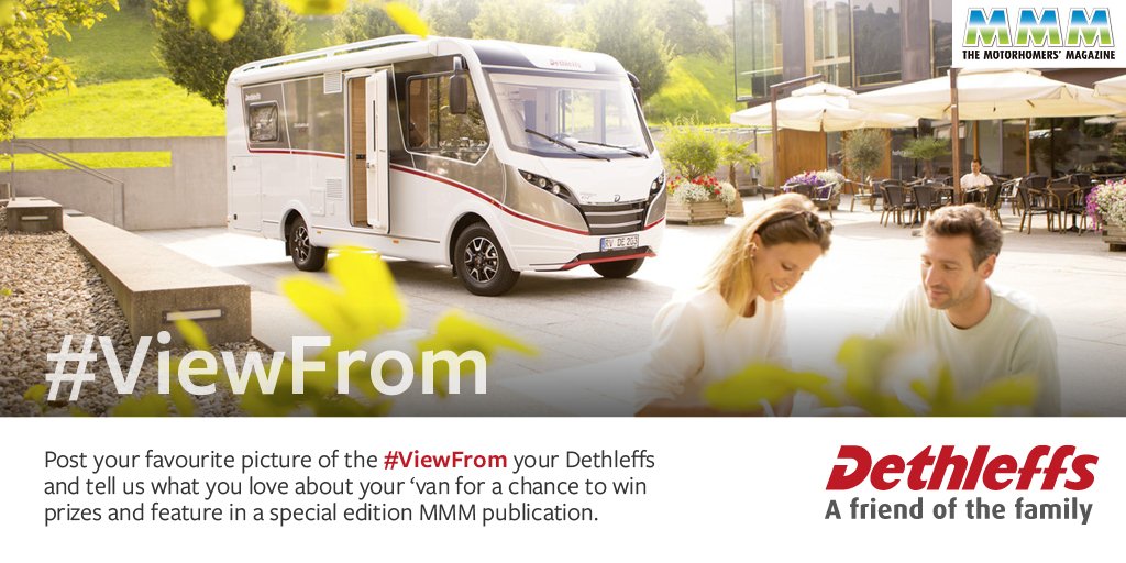 MMM_Magazine's tweet image. We've teamed up with @DethleffsUK!

Post your fav picture on Dethleff's page of the #ViewFrom your Dethleff and tell us what you love about your ‘van for a chance to win prizes and feature in a special edition MMM publication.