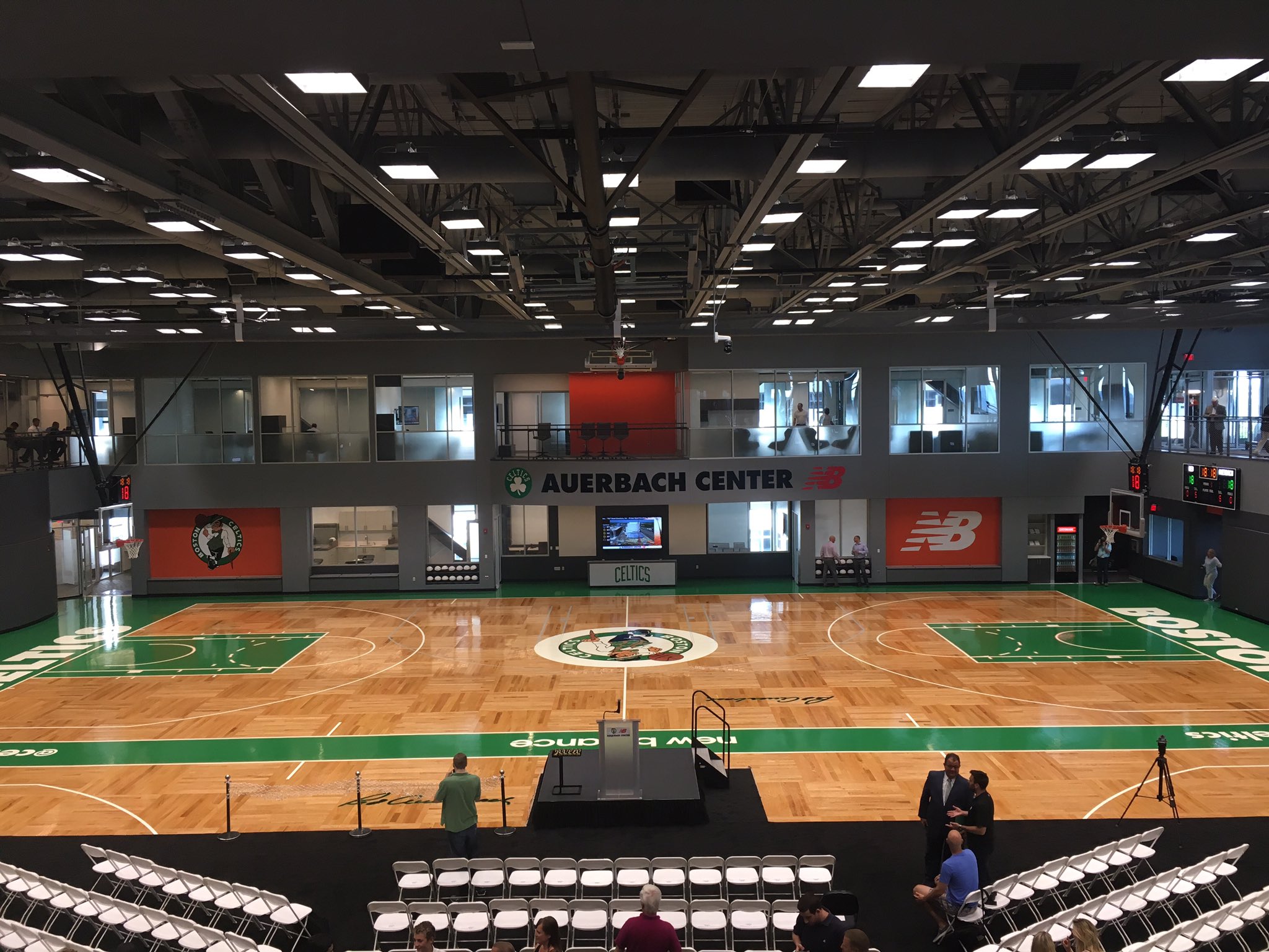 Celtics Open Amazing New Practice Facility 'The Auerbach Center