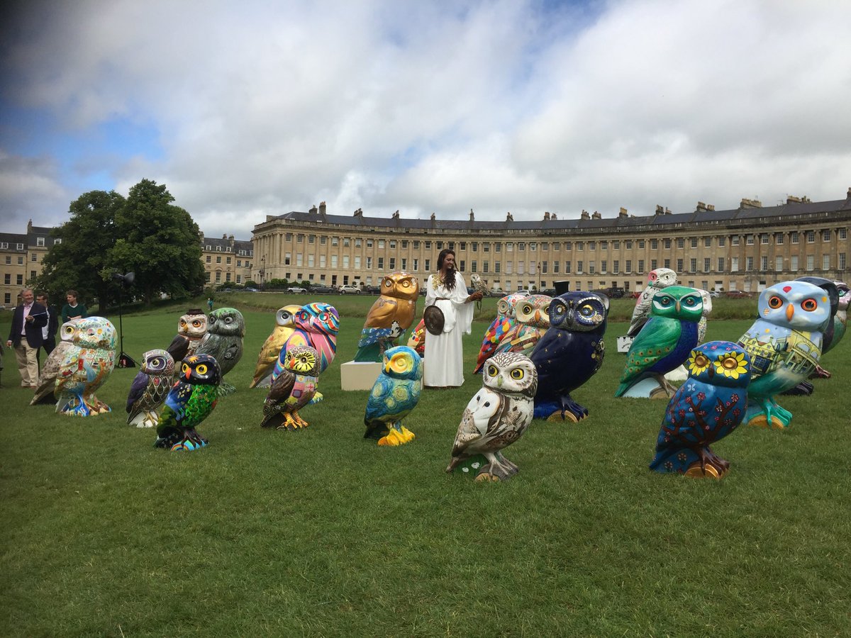 Loving the #OwlsOfBath launch today.  Which is your favourite?