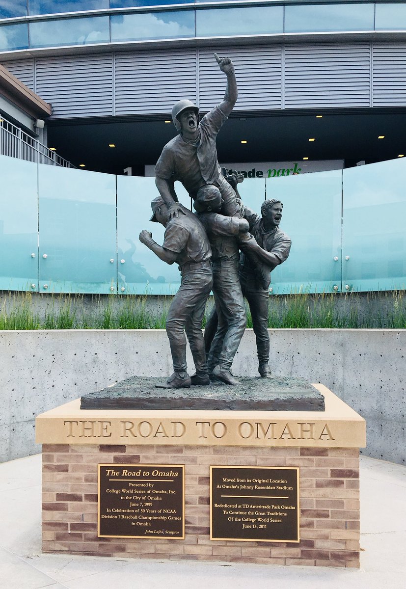 2PLYTP's tweet image. Game 1 of Triple Header today at NCAA College World Series ⚾️ 🏆⚾️🏆#CWS