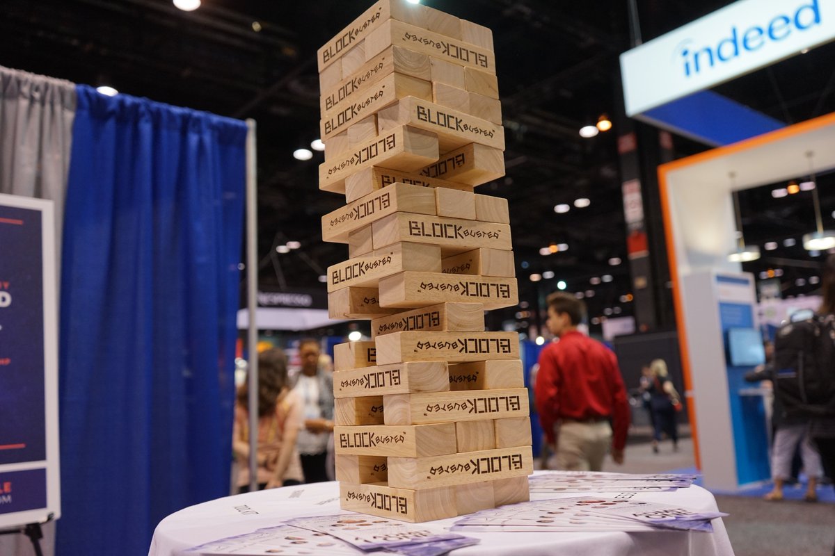 SpringboardCon1's tweet photo. First person to come mention this post gets a FREE Change Management DIY Workbook!!! #shrm18 #shrm2018 #jenga https://t.co/KBTS8RFepd