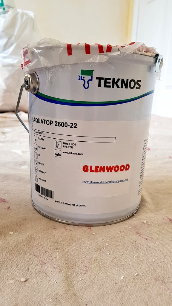 Jenthedecorator's tweet photo. so I'm finally getting round to trialing @TeknosIndustry #satin #semimatt
from @glenwoodpaints
has anyone tried it? views? https://t.co/FRTDjM4Iwa