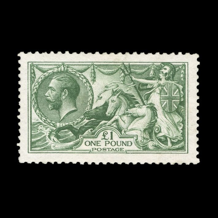 UPAstamps's tweet photo. A few of our price-drop lots have reached their reserves today including this superb £1 Green Seahorse. https://t.co/RXyo1z7xtG #philately #TopUpTwenty #UPA https://t.co/HOiR9lyMIt