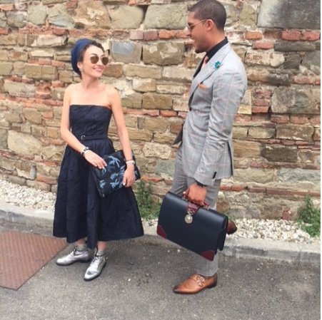 More sightings of our contemporary and classic products in situ <a href="/daria/">Daria</a>.style @thegenuine_article_ #pitti #pittimmagine #tradeevent #tradeshow #florence #luxury #leather #accessories #handcrafted #madeinengland