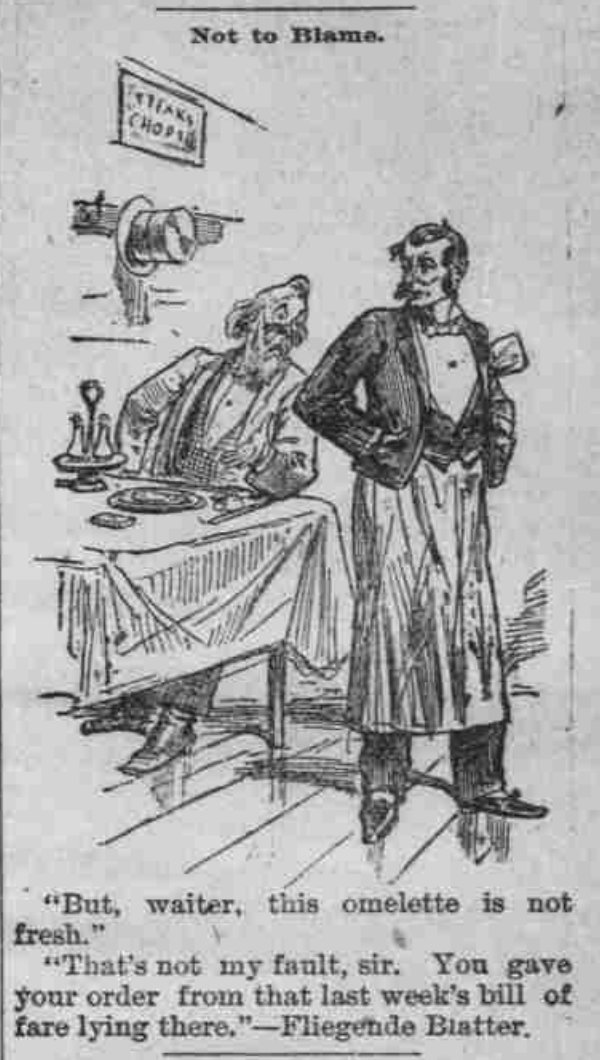 ConvivialSupper's tweet image. Not to Blame ~1891 #Victorian #VictorianHumor convivialsupper.com/2018/06/19/not…