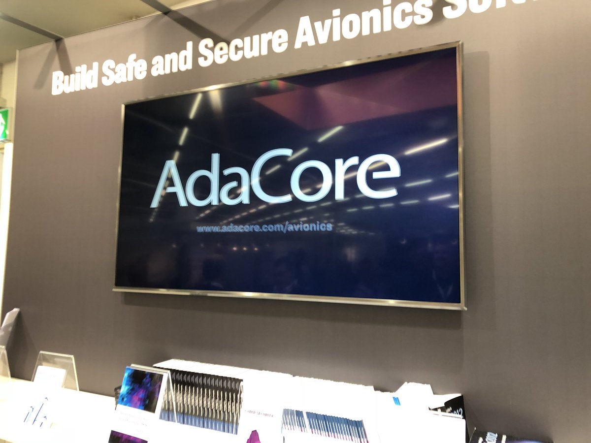 military_cots's tweet photo. GNAT Pro supports LynxSoftware Kernel Hypervisor on Intel processors says @AdaCoreCompany at #AEE2018 @LynxSoftware @JMcHaleIII @torchmktg https://t.co/ME5NgMvFt7
