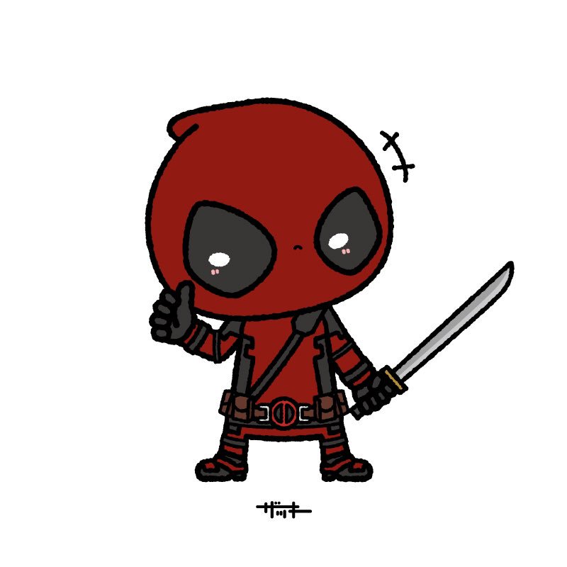 ザッキー Pa Twitter デッドプール描いてみた ザキ絵 デッドプール Deadpool デップー2 Marvel マーベル 絵描きさんと繋がりたい イラスト好きさんと繋がりたい イラスト通り