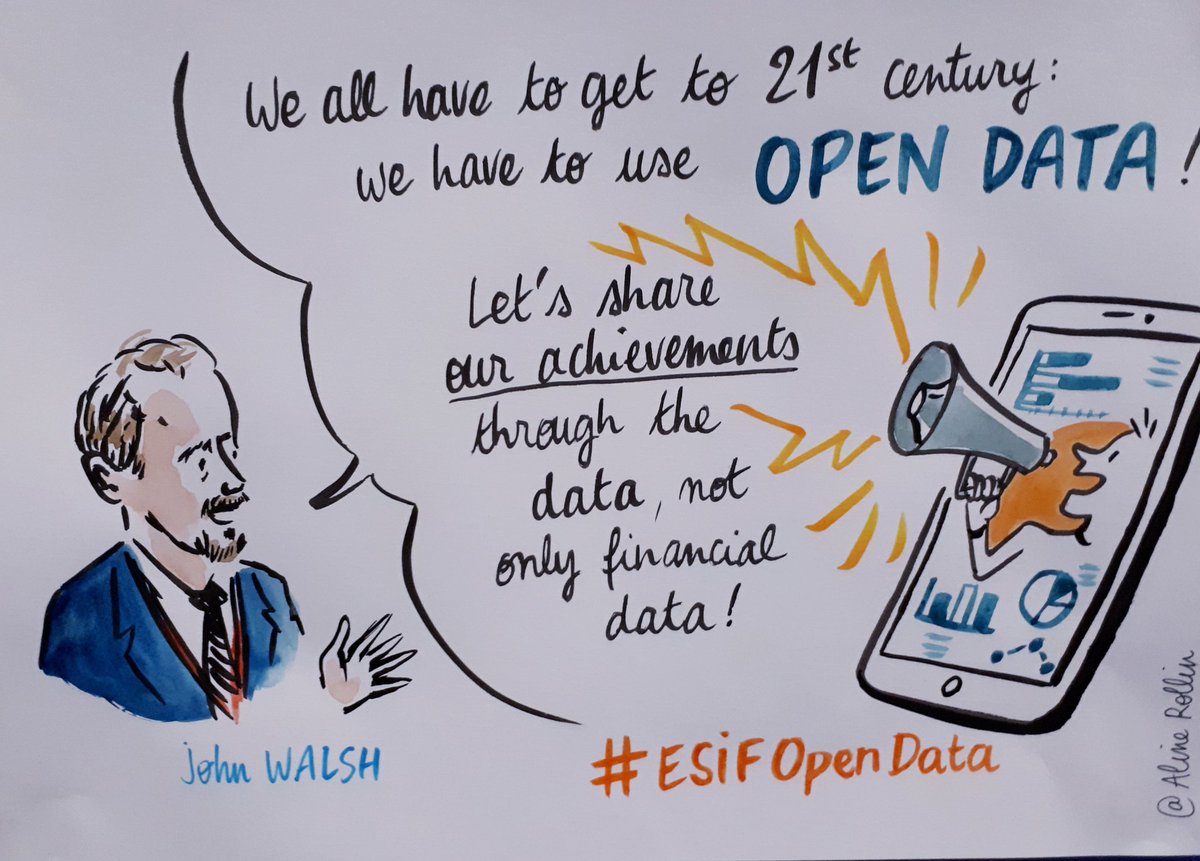 JohnW_Bxl's tweet image. Very keen observation from #Interreg2018 by @AlineRollin ... thank you for the key message. #ESIFopendata