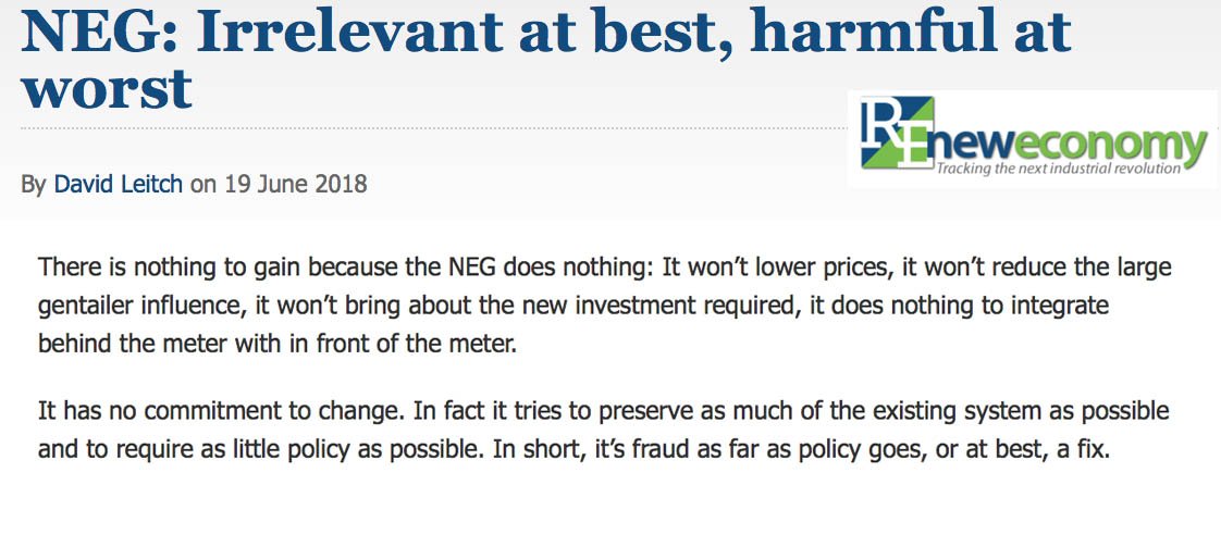 fizzasaurus1's tweet photo. NEG is worse than useless: overambition penalties &amp; low target that is in the pipeline already will scuttle investment. It is designed to preserve the status quo -a two hour thought balloon to appease backbenchers who are now squeaking about NEG as an EIS.
#frydosaurus #StopAdani https://t.co/60Yap12MIh