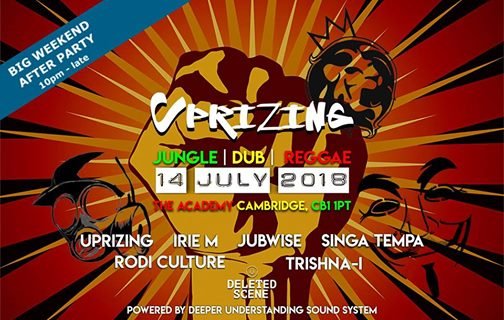 DLTD_Scene's tweet photo. Big Weekend After Party!!
#Cambridge #AcademyofSound #Jungle #Reggae #Dub
https://t.co/VmyS4ETcKm https://t.co/V0aNTsuHaN