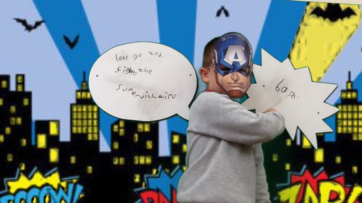 DanygraigP's tweet photo. Year 1 are learning to write in the style of a comic #DYGPLit #DYGPFP https://t.co/mYutXALMii