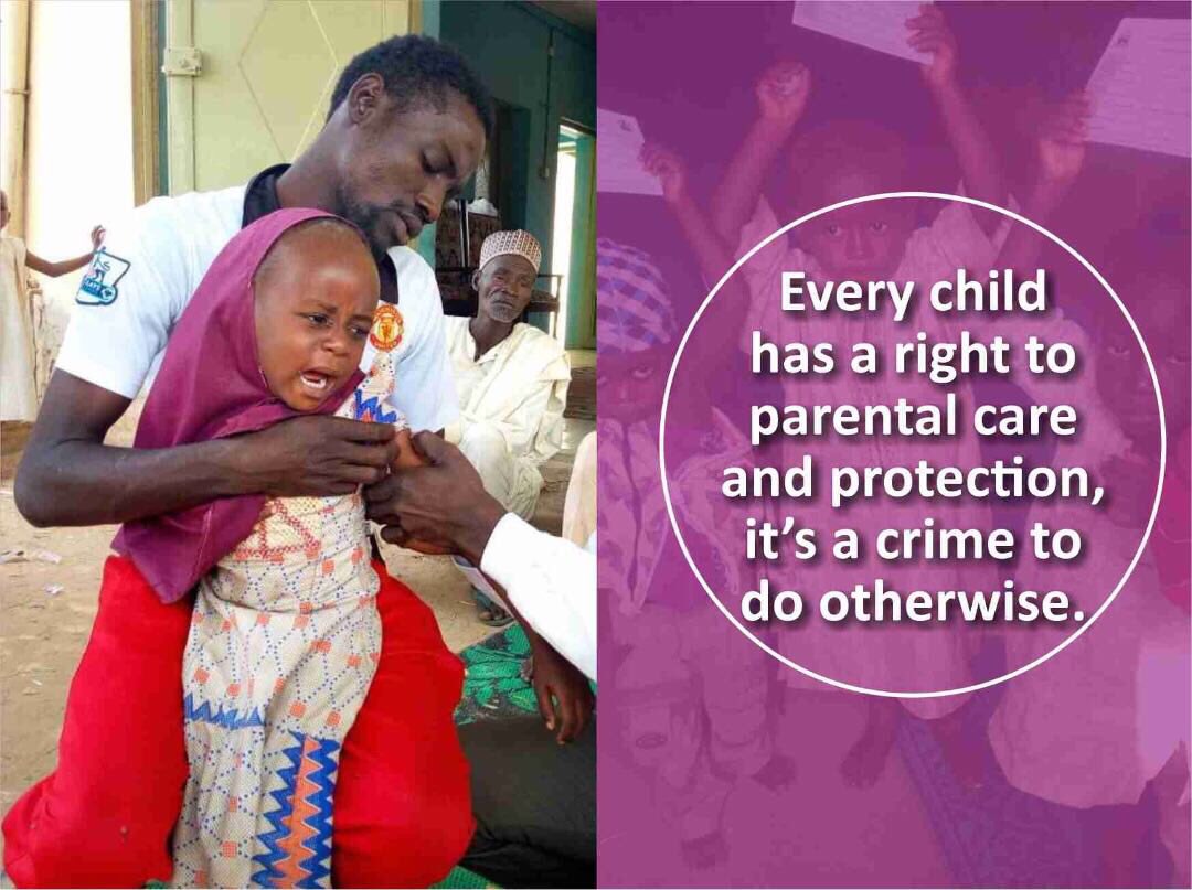 Do you know it’s a crime for parents to keep their children away from immunization?

#SupportImmunization