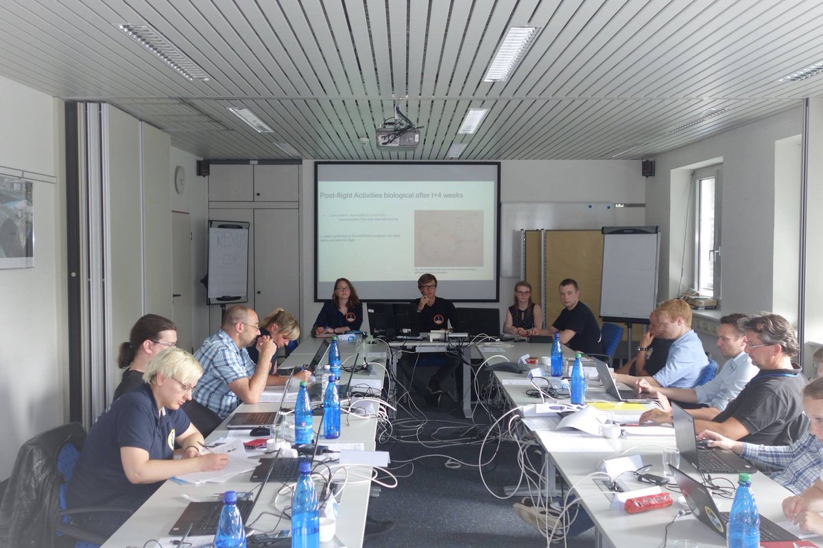 REXUSBEXUS's tweet photo. Impressions of the on-going #REXUS Critial Design Reviews at @DLR Oberpfaffenhofen
@PR3_Space @forarex @ESA__Education @RymdstyrelsenSE https://t.co/chCJJgE21c