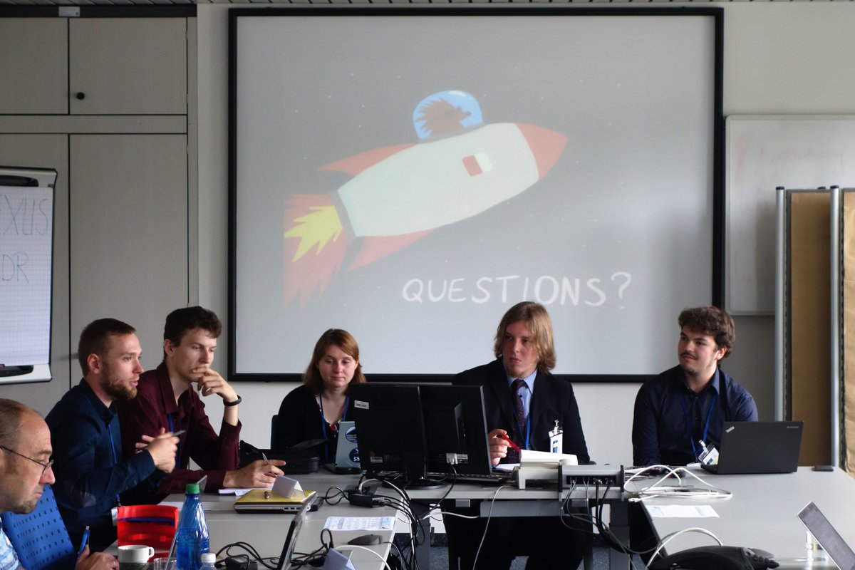 REXUSBEXUS's tweet photo. Impressions of the on-going #REXUS Critial Design Reviews at @DLR Oberpfaffenhofen
@PR3_Space @forarex @ESA__Education @RymdstyrelsenSE https://t.co/chCJJgE21c