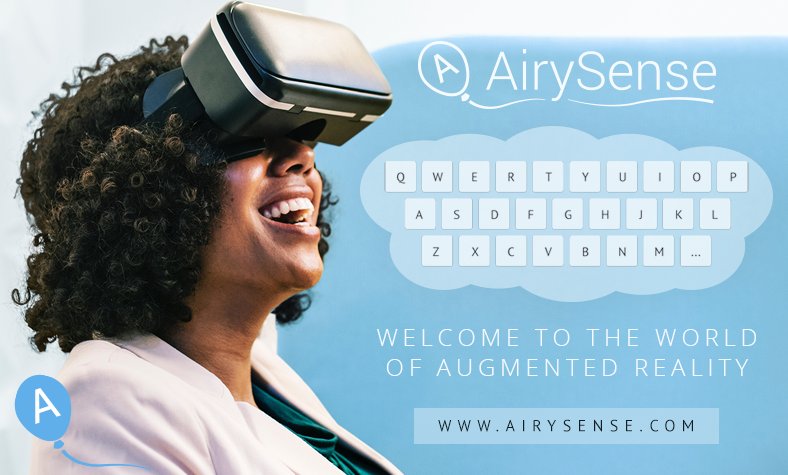 AirySenseTech's tweet image. Welcome to the #world of #AugmentedReality @AirySenseTech 
#AR brings the #virtual into the real world.
#AI #VR #Wearables #Wearable #technology #AugmentedReality #MixedReality #IoT #MachineLearning #sensors  #smartphone #phoneaccessory #VirtualReality