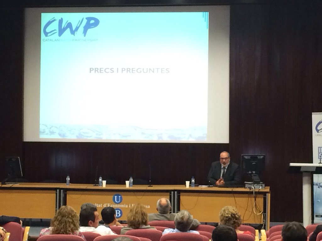 CatalanWaterP's tweet photo. Jordi Cros d’@adasasistemas nou president del CWP, Jordi Aguilera vicepresident d’@aqualia Miquel Rovira de @FundacioCTM @Eurecat_news secretari i Andreu Iglesias de @sorigue_ tresorer acompanyat de 9 empreses més pels propers 4 anys. #AG2018CWP https://t.co/9hBiwNxC7N