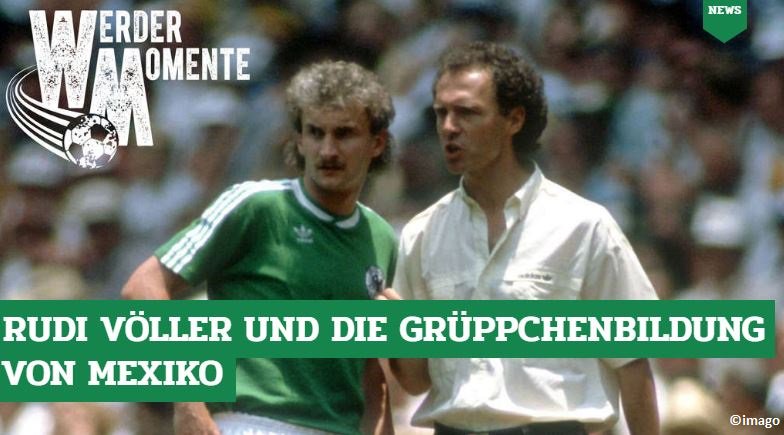 DeichStube's tweet photo. Aus unserer #Werder-#WM-Serie: Mit #Mexiko hat #Deutschland bereits 1986 Erfahrungen gemacht - für Rudi #Völler aber vor allem positive 👉 https://t.co/kOd1HjZcaq

#WM2018 #WM1986 #GERMEX https://t.co/v6OnDKTI0L
